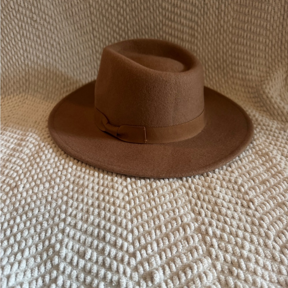 Classic Brown Fedora Hat